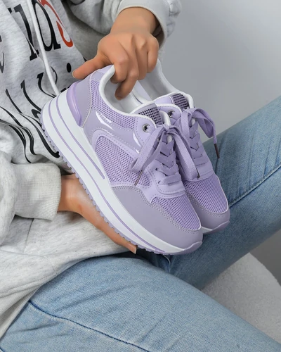 Royalfashion dámské sportovní platformové tenisky Revided