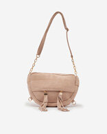 Royalfashion Dámská půlkruhová malá kabelka