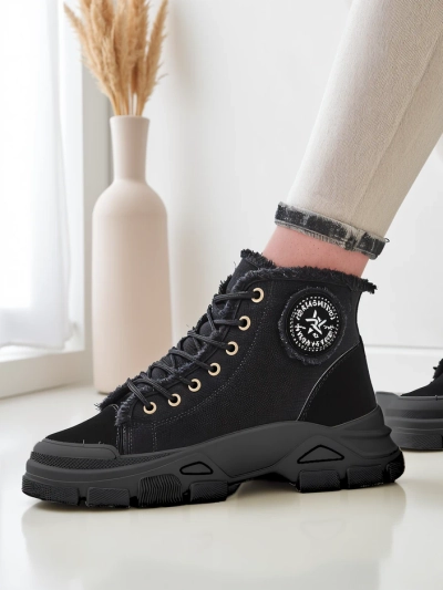 Royalfashion Vysoké dámské sneakers Hirrias