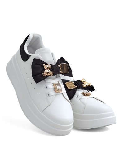 Royalfashion жіночі платформені кросівки з бантом Genimma