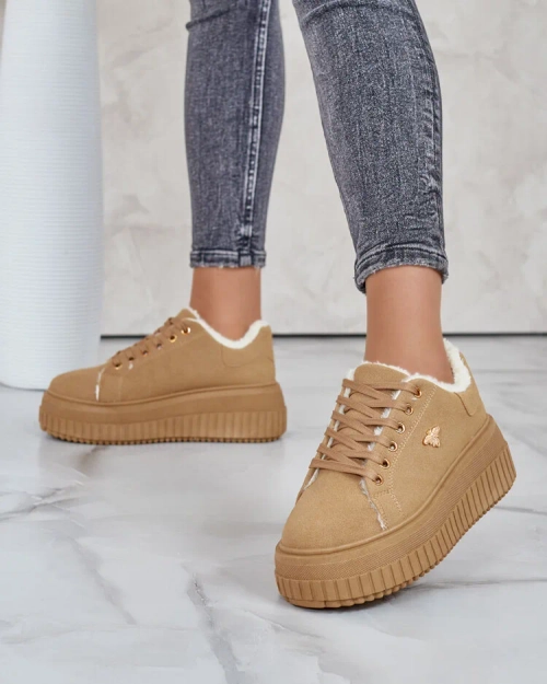 Royalfashion Утеплені жіночі кросівки з хутром Noxu