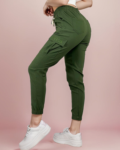 Жіночі тканинні бойові штани Royalfashion