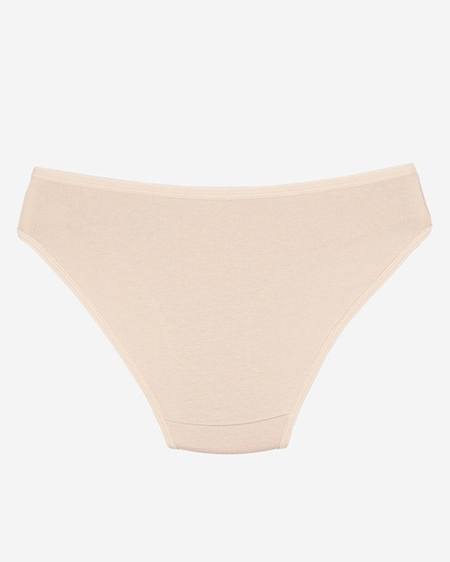 Бежеві бавовняні жіночі трусики, труси - Нижня білизна