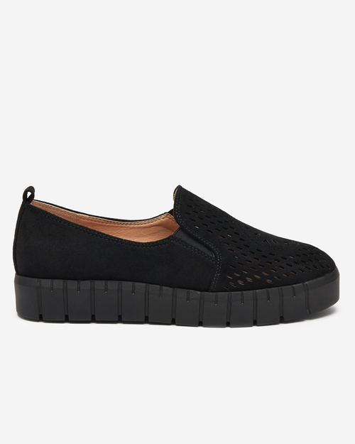 Чорні жіночі ажурні туфлі Ihalmi