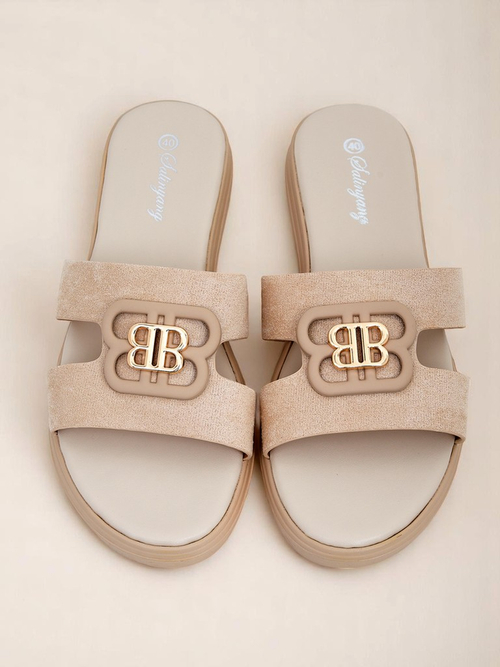 Royalfashion Жіночі шльопанці на плоскій підошві ChicStep