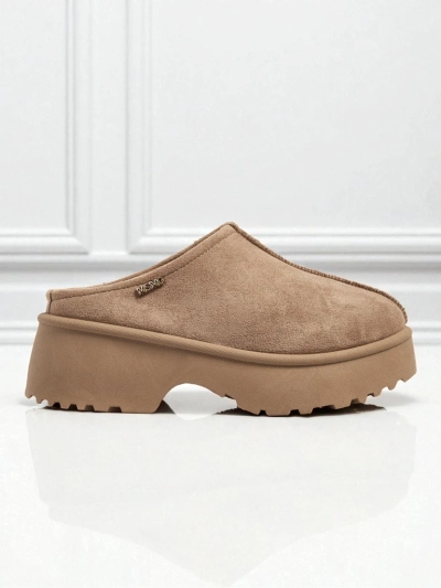 Krátké boty a'la sněhule dámské s kožíškem Calindra