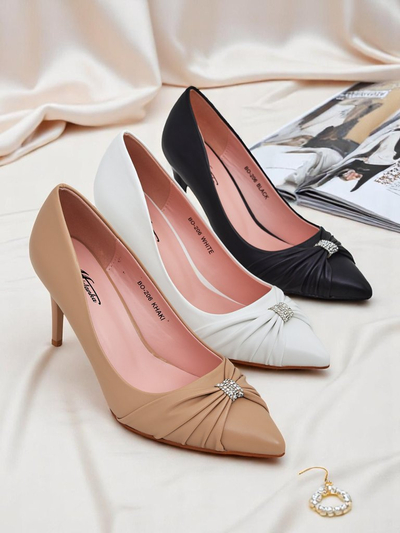 Royalfashion Жіночі туфлі з екошкіри Venetia Nera