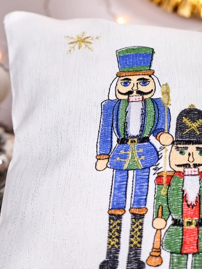 Royalfashion Vánoční dekorativní polštářový povlak