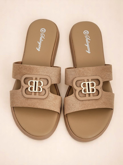 Royalfashion Жіночі шльопанці на плоскій підошві ChicStep