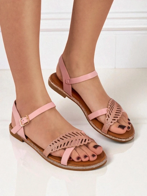 Royalfashion Жіночі сандалі на плоскій підошві Willow Grace