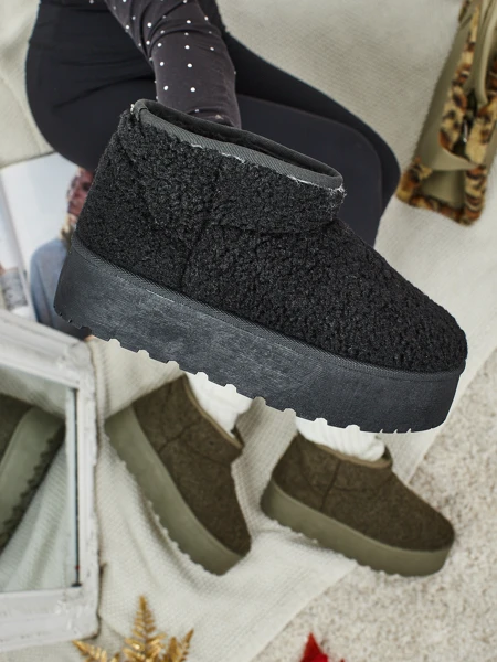 Krátké boty a'la sněhule dámské Marellin