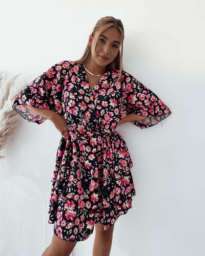 Royalfashion Dámské mini šaty s originálním vzorem