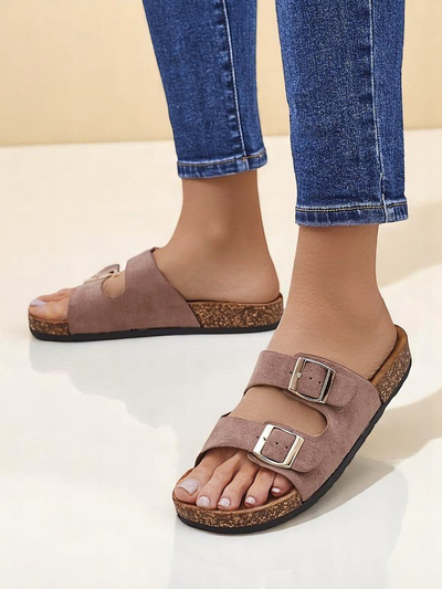 Dámské sandály Royalfashion s přezkami Foumy