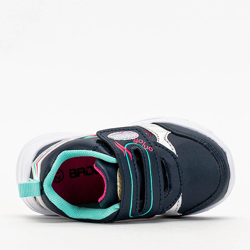 Темно-сині кросівки для дівчаток Mikorasi