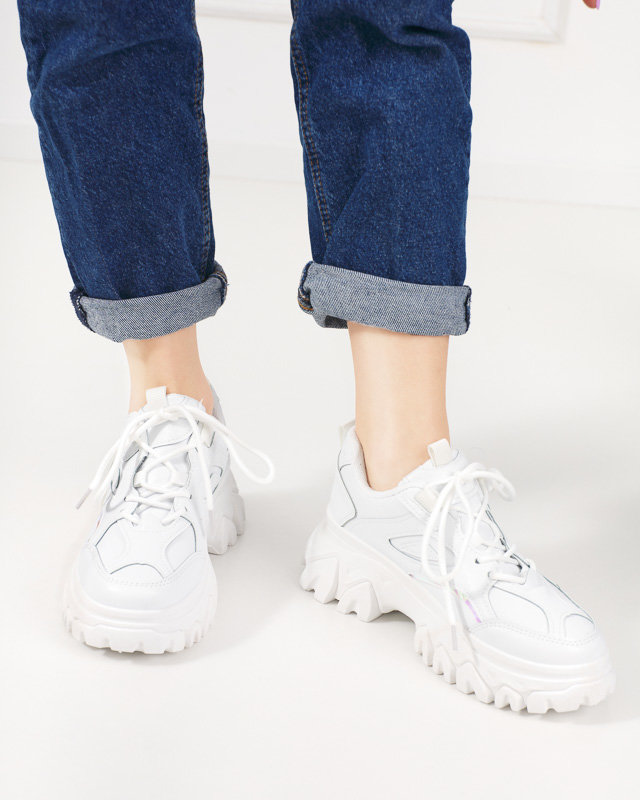 Dámské sportovní boty tenisky v bílé barvě Biutiza - Obuv