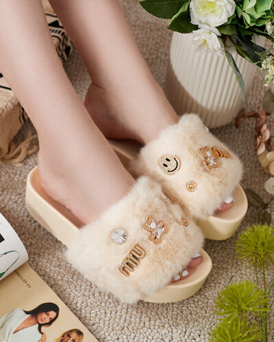 Royalfashion Dámské žabky na platformě Helimme