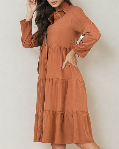 Royalfashion Dámské midi šaty