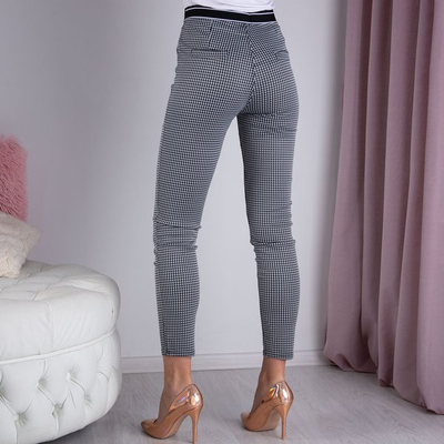 Houndstooth kalhoty - Kalhoty 1