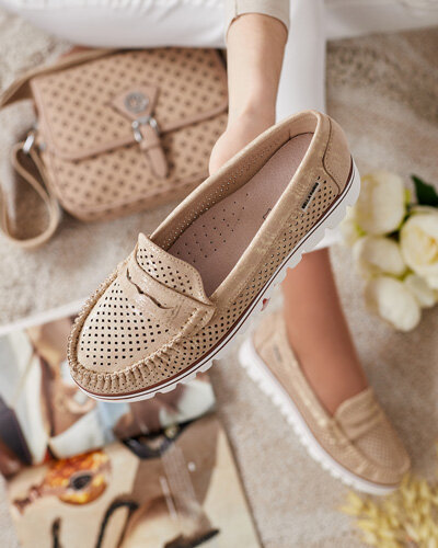 Royalfashion Ažurové dámské mokasíny Leteller