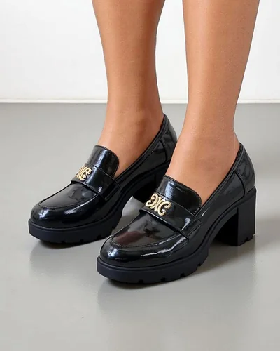 Royalfashion жіночі мокасини на підборах Blascos