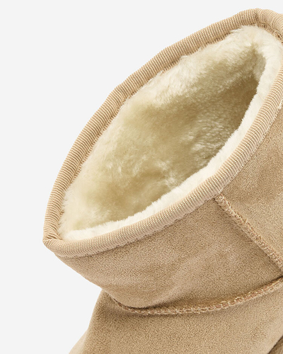Royalfashion Hnědé boty a'la snow boots for women Nerlea