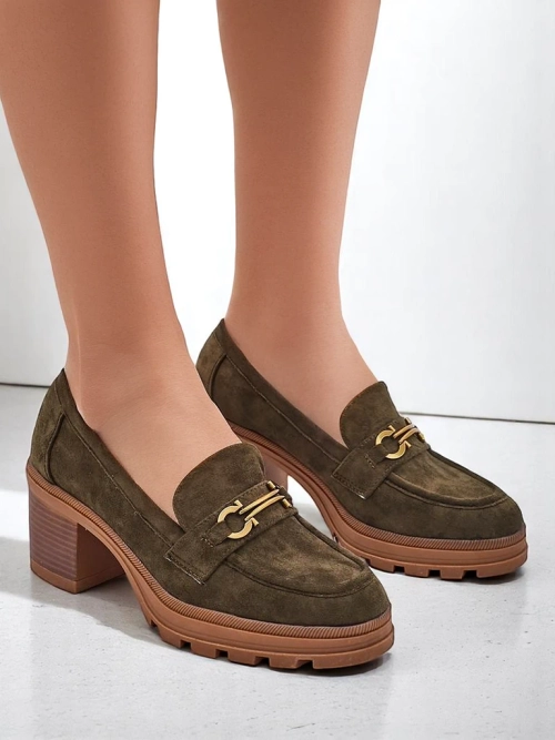 Royalfashion Жіночі мокасини на підборах Tollinge