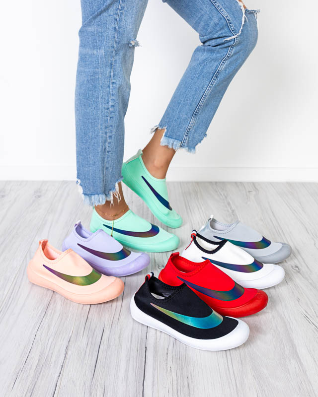 Šedá, nazouvací dámská sportovní obuv Tenisky Lerick - Obuv