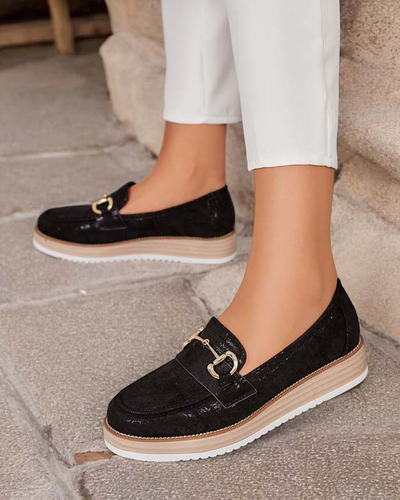 Royalfashion Ažurové dámské mokasíny Mirella