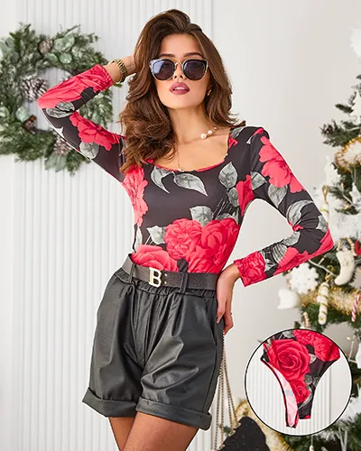 Dámský body Royalfashion s potiskem