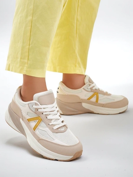 Royalfashion Dámské sportovní tenisky na silnější podrážce Moderax