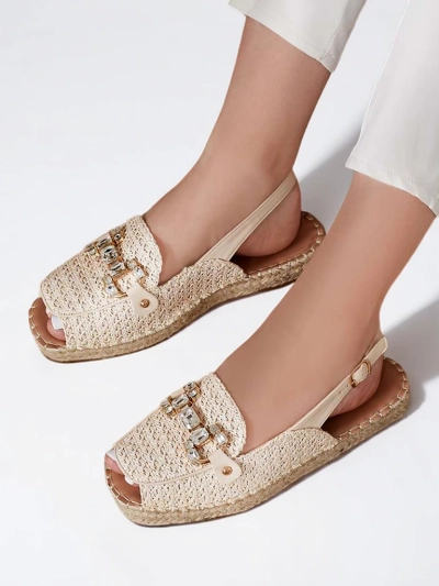Royalfashion Dámské espadrilky s otevřenou špičkou