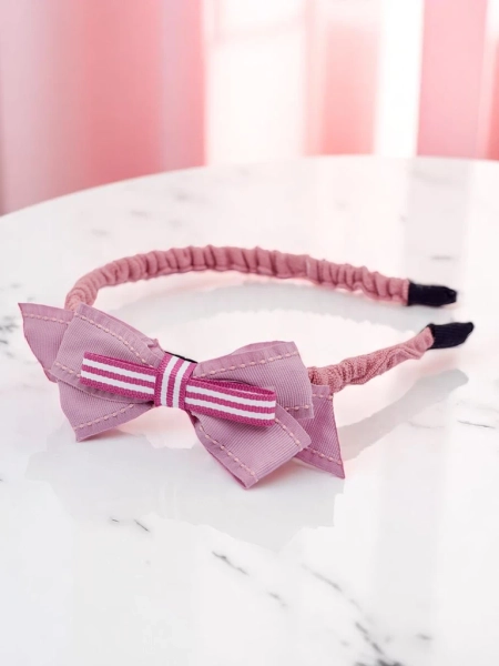 Royalfashion Dětská čelenka s mašlí Sweet Bow