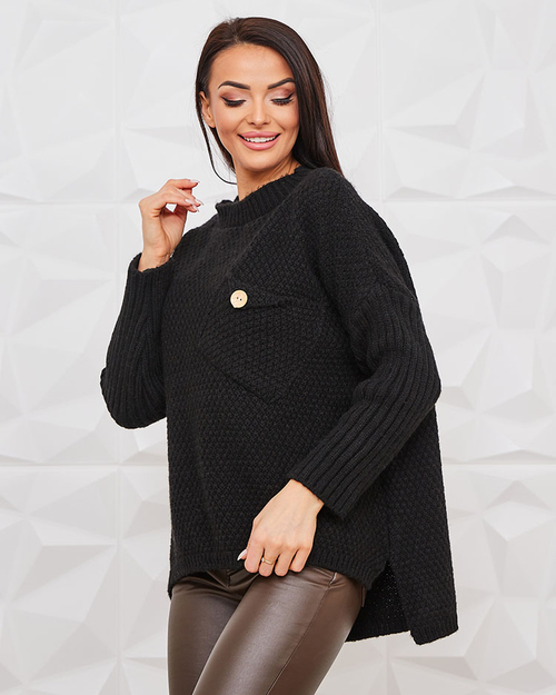 Светр жіночий Royalfashion чорний