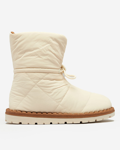 Жіночі снігоступи Royalfashion бежевого кольору Nevonsis