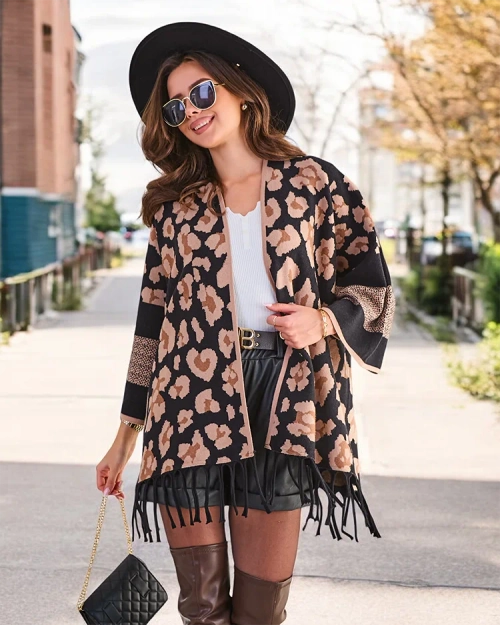 Пончо для жінок Royalfashion з принтом