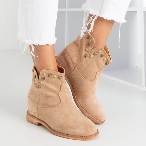 ВИХІД Черевики на внутрішньому танкетці в світло-коричневому кольорі Брунео - Взуття