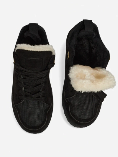 Кросівки Жіночі Diana Чорні Замшеві Зручні на Зиму