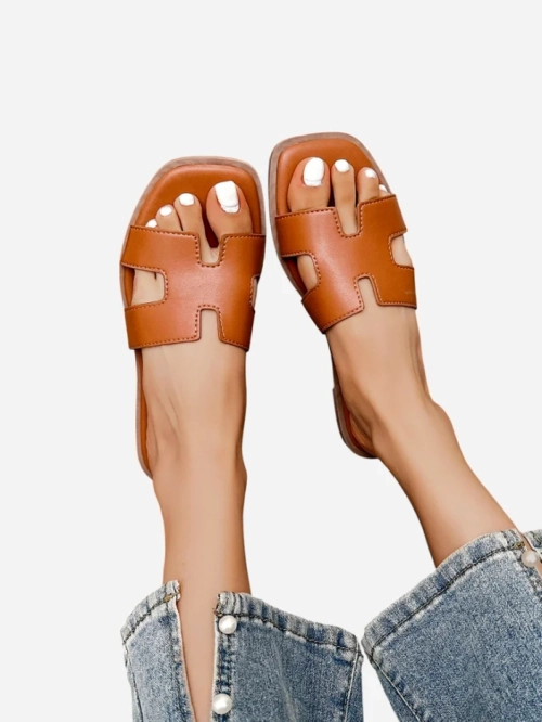 Royalfashion Жіночі плоскі сандалі Eval