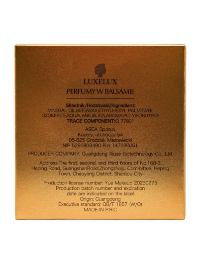 Parfém v balzámu inspirovaný LUXELUX