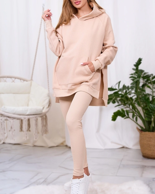 Жіночий комплект Royalfashion бежевий 2 шт.