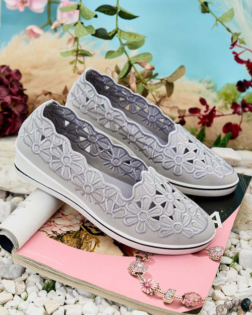 Royalfashion Жіночі напівчеревики на низьких підборах Dellio