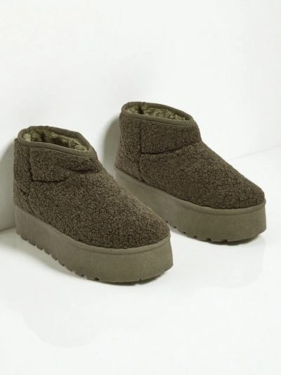 Krátké boty a'la sněhule dámské Marellin