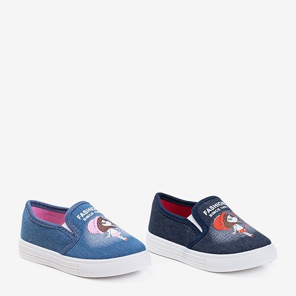 Dětské námořnické modré tílko s potiskem Sola - Obuv