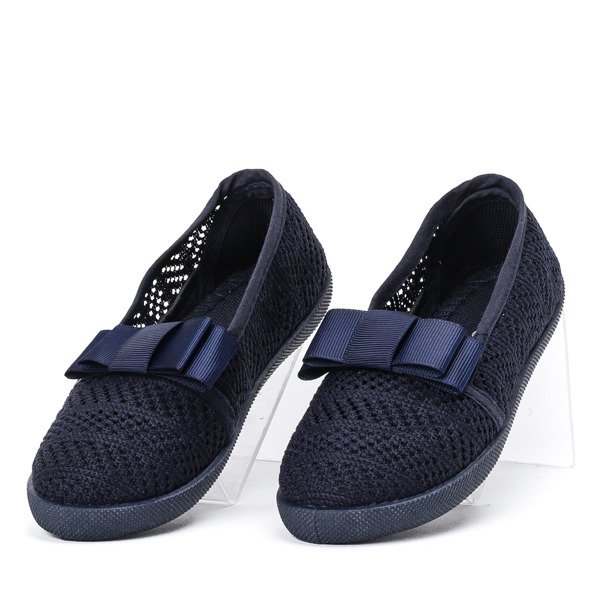 Темно-сині сліпони для дівчаток Tabbi - Взуття