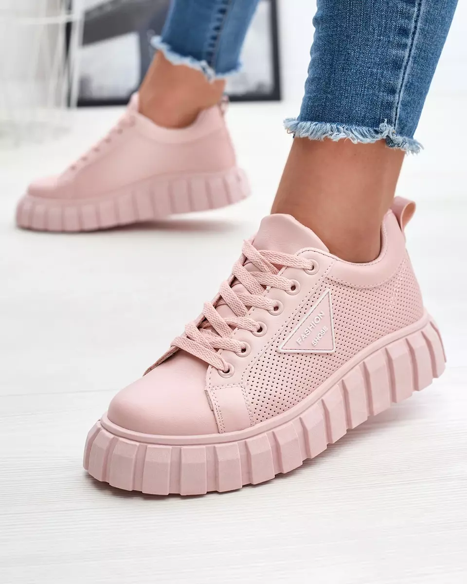 Рожеві жіночі кросівки Noqii