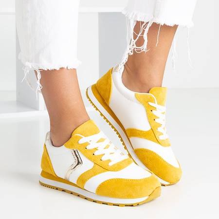 Жовто-біле спортивне взуття Esteti - Взуття