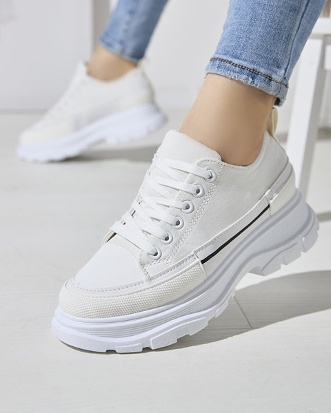 Біле спортивне жіноче взуття типу Ollda, Взуття