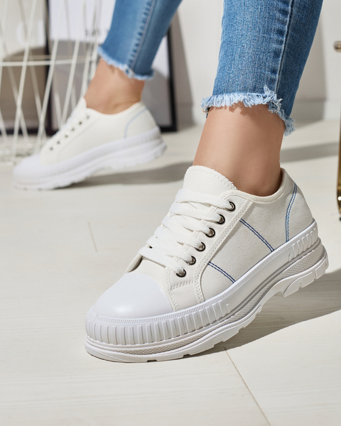 Білі жіночі спортивні кросівки Holpac- Footwear