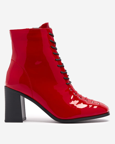 Черевики жіночі червоні Braletti-Взуття