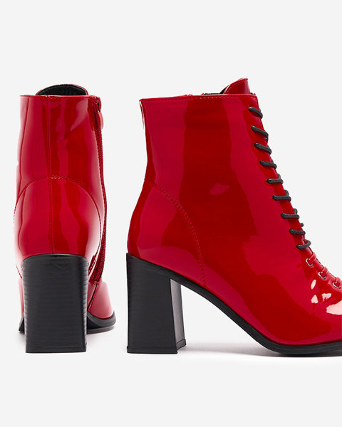 Черевики жіночі червоні Braletti-Взуття